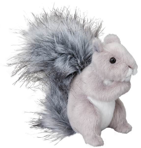 Douglas Shasta Grey Squirrel Plush Toy