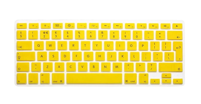 Buyitall.today MacBook Air 11" Keyboard Cover - Yellow
