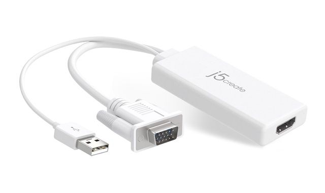 J5 Create JDA214 VGA+USB/Audio to HDMi