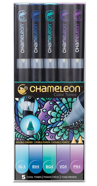 Chameleon 5 Pen Set Cool