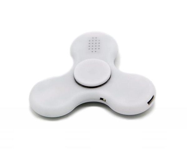 LED Bluetooth Fidget Spinner - White