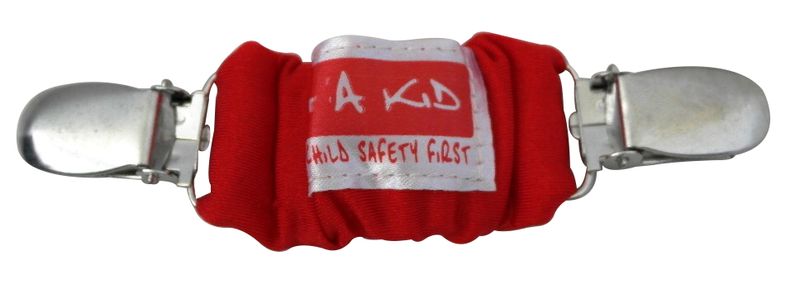 4aKid Car Strap Clip - Red