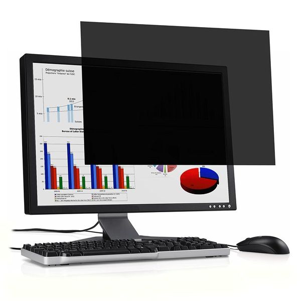 Port Design 14" 2D Privacy Filter for Laptop Screens - Black