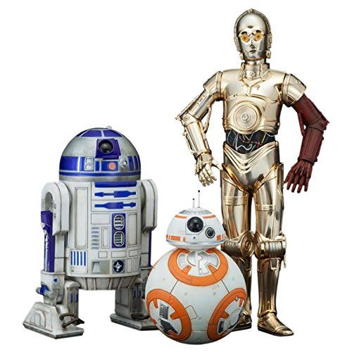 Kotobukiya Star Wars Episode 7 The Force Awakens C-3PO &amp; R2-D2 with BB-8 Artfx &amp; Statue
