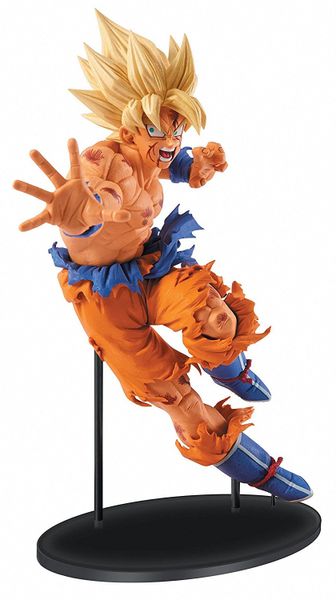 Banpresto Goku Super Saiyan Battle Pose Statue