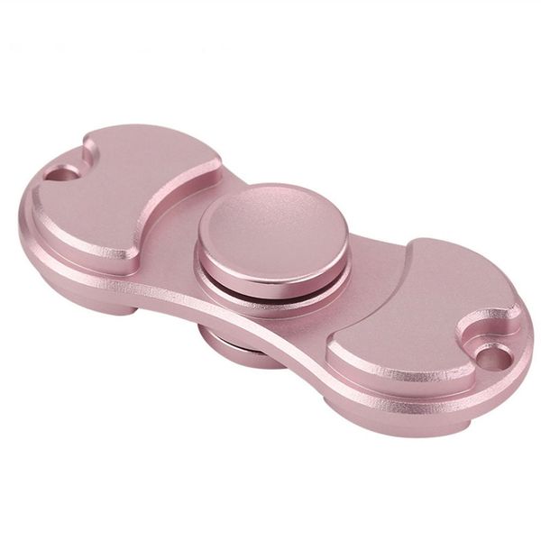 Aluminum Alloy Fidget Spinner Duo - Pink