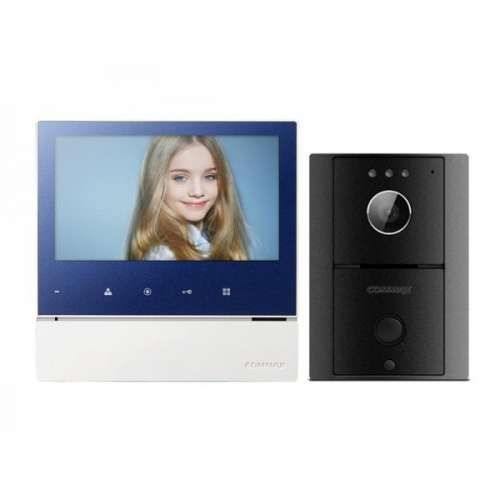 Commax CDV-70H/DRC-4L Hands Free 7" Video Touch Button Intercom Kit