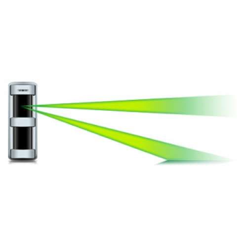 Takex MS-12TE Dual-Zone: Up To 12m x 90 Degrees