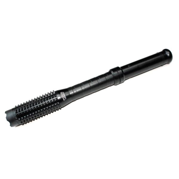 1109 Stun Gun Aluminium Alloy Rechargeable Stun Gun With Torch 1300000V