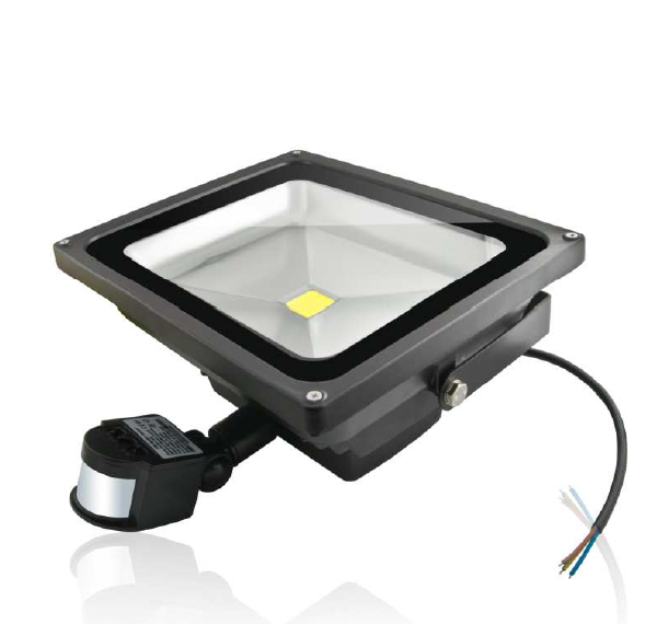 20 Watt Led Floodlight With Sensor - 90% Energy Saving