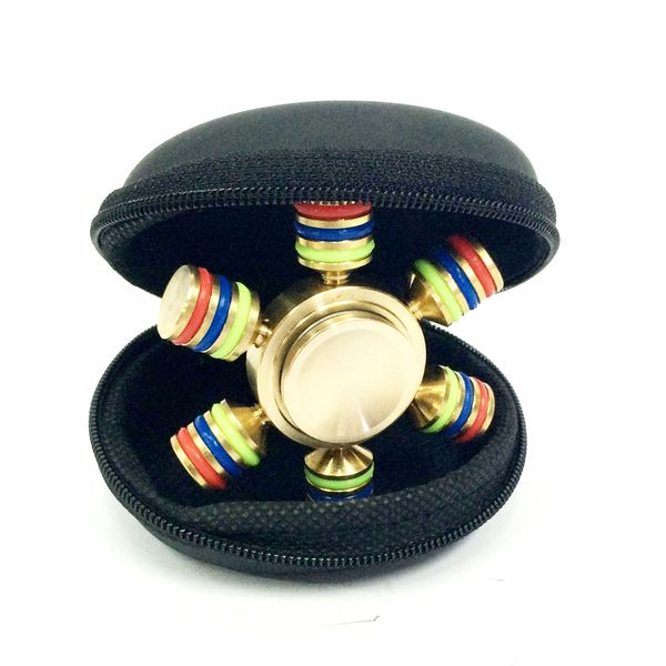 Fidget Spinner 6 Star (Case Included)