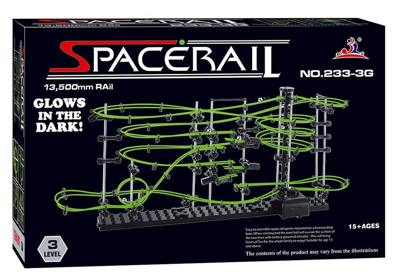 Space Rail Glow in the Dark - Level 3