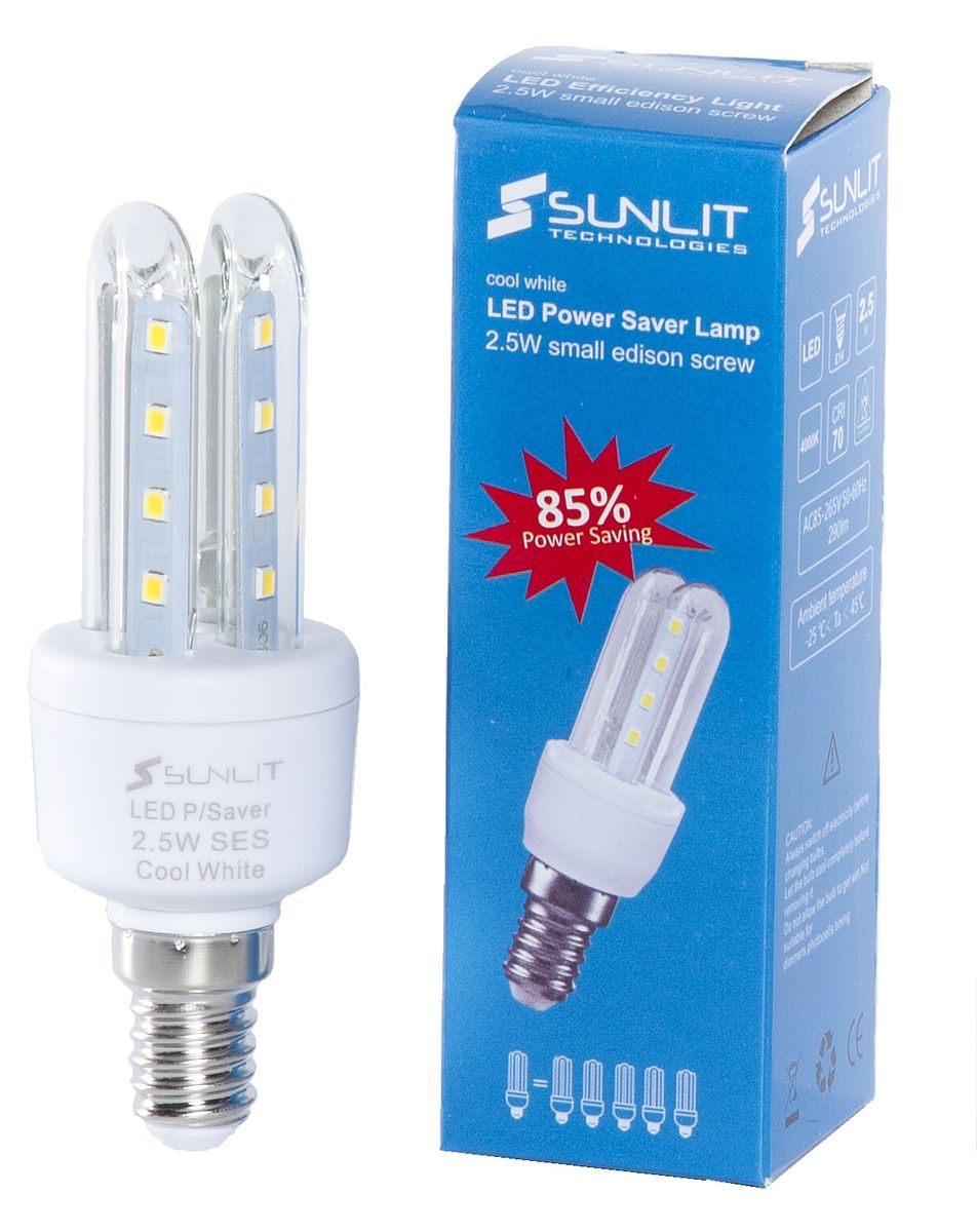 Sunlit LED E14 2.5W Light Bulb Globe Pack of 10 Shop Today. Get it
