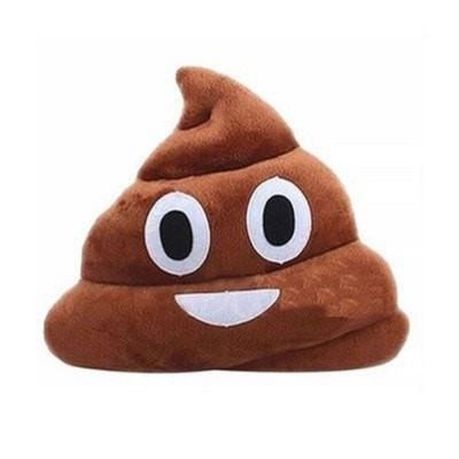 poop shaped pillow