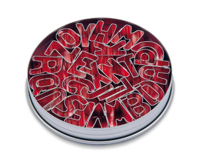 Stainless Steel 26 Piece Alphabet Cookie Cake Decorating Cutter Set