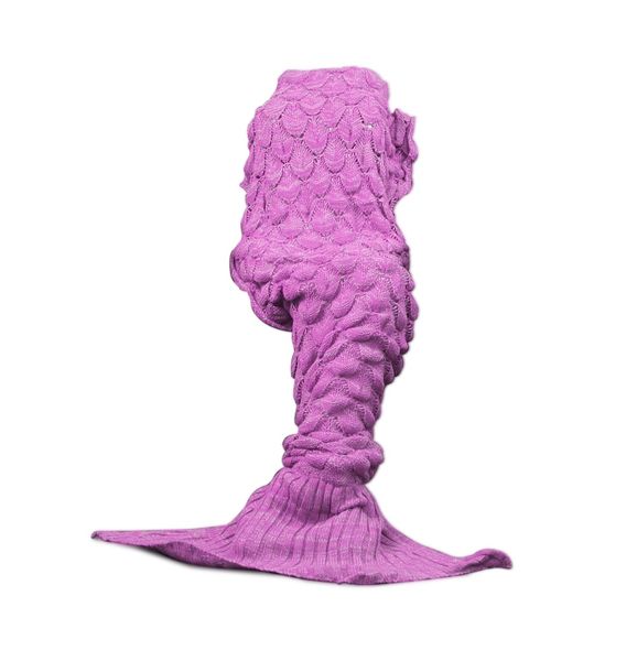 Jeronimo Mermaid Blanket Shells Purple - Large