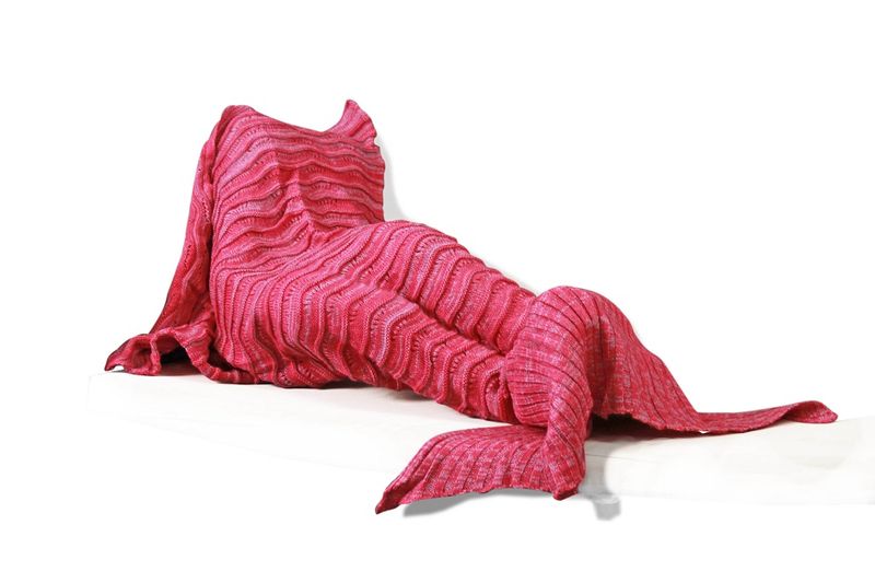 Jeronimo Mermaid Blanket Waves Pink - Large