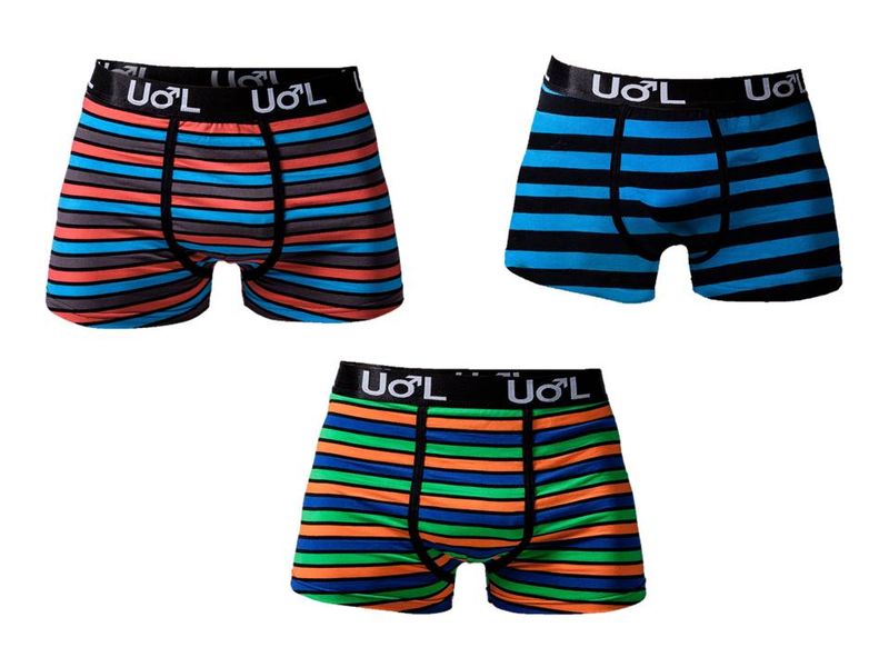 Undeez Weekender 3 Pack Boxer