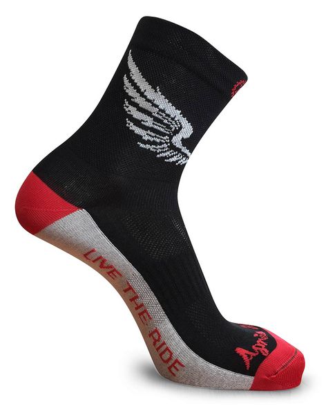 Apres Velo Flying Low Compression Socks in Black