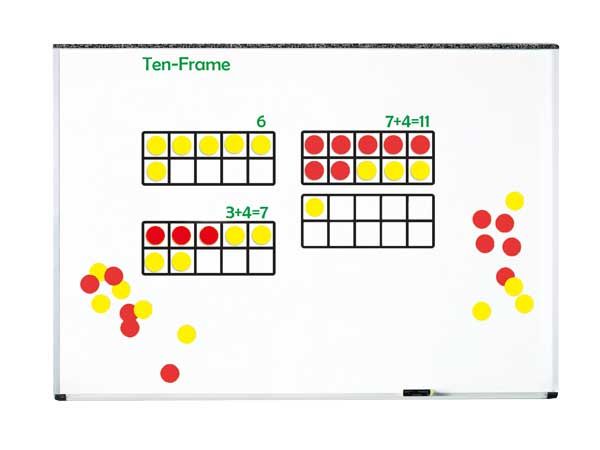 Teachers First Choice Tens Frame Magnetic Giant