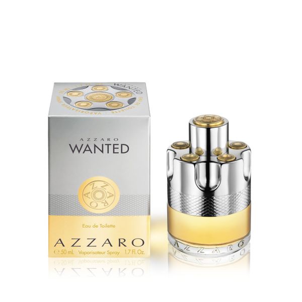 Azzaro Wanted Eau de Toilette, Woody, Citrus &amp; Spicy Fragrance 50ml
