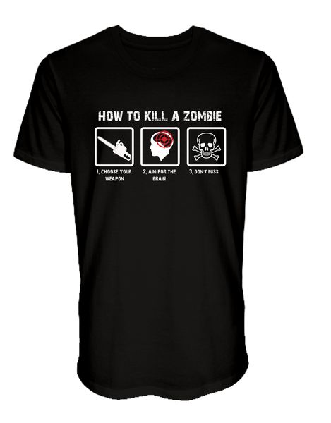 How To Kill Zombie T-Shirt
