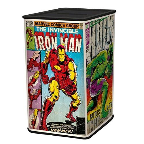 Marvel Characters: Tin Money Box (Parallel Import)