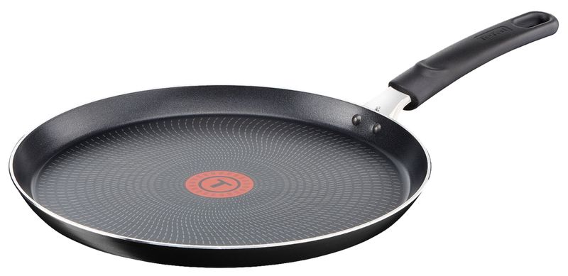 Tefal - 25cm Extra Non-Stick Pancake Pan - Black
