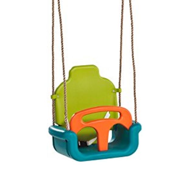 Kbt Baby Seat Growing Type Swing - Orange, Lime &amp; Turquoise
