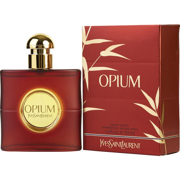 Yves Saint Laurent Opium Gift Set For Her 50ml Edt + 50ml Body Lotion + Pouch