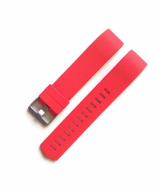 Classic Replacement Band for FitBit Charge 2- Red (Size: Med/Large)