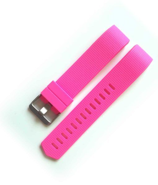 Classic Replacement Band for FitBit Charge 2- Pink (Size: Med/Large)