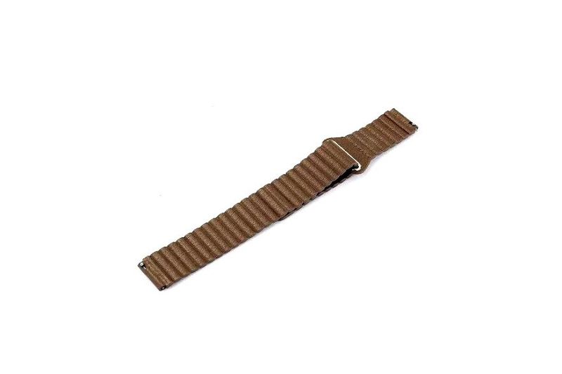 Leather Loop Band for Samsung S3 Frontier &amp; Classic Watch - Black