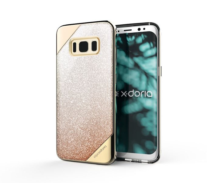 Xdoria Glitter Lux Case for Samsung Galaxy S8 - Gold