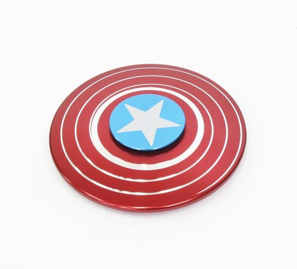 Fidget Spinner Captain America Shield