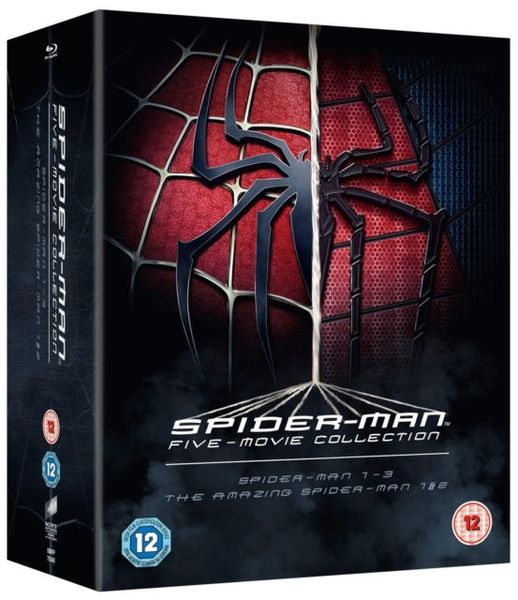 Spider-Man Complete Five Film Collection(Blu-ray)