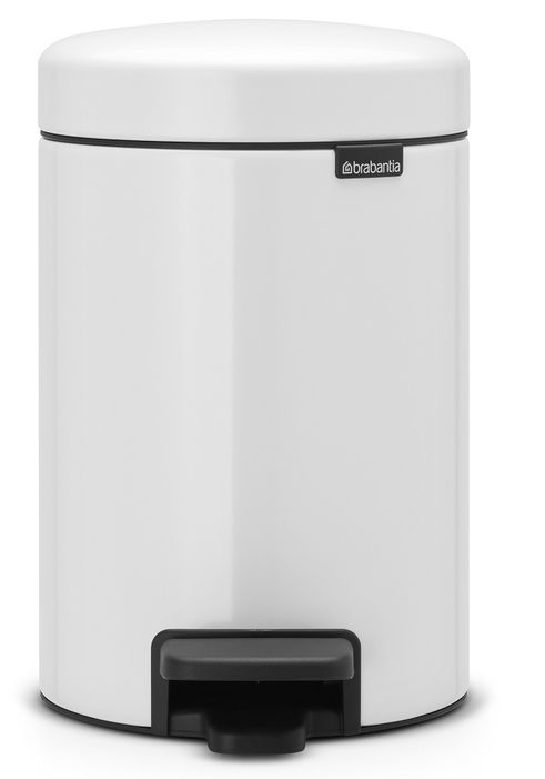 Brabantia - 3 Litre New Icon Pedal Bin - White | Shop Today. Get it ...