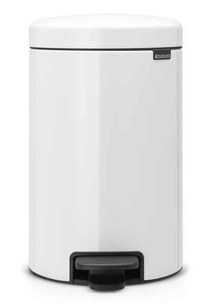 Brabantia - New Icon Pedal Bin - 12 Litre White