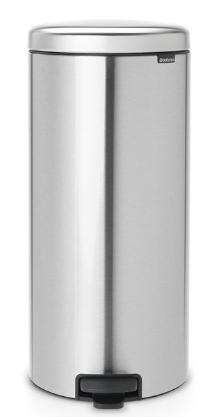 Brabantia - New Icon Pedal Bin - 30 Litre Matt Steel FFP