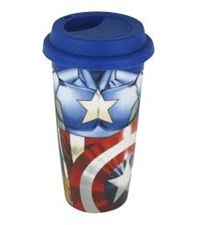 Marvel Comics - Captain America Torso Ceramic Travel Mug (Parallel Import)