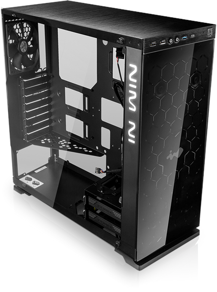In Win CF05 805 + Type-C Mid Tower Chassis - Black