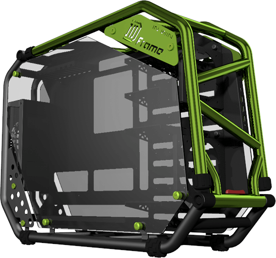 Inwin D-Frame 2.0 White LED With 1065W PSU