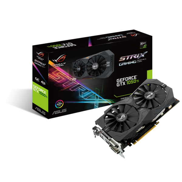 Asus GTX1050Ti Strix OC 4GB Graphics Card