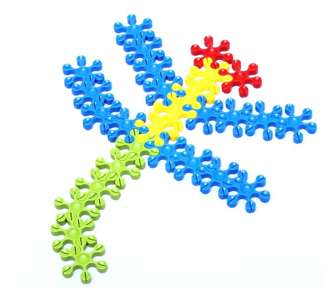 Hexagonal Plastic Diy Building Blocks