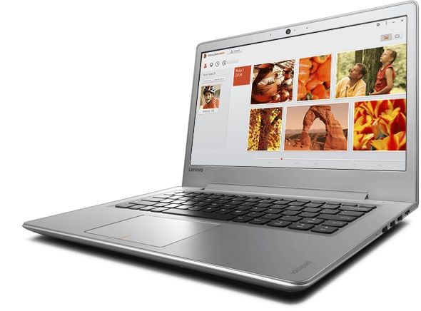 Lenovo Ideapad 510S Intel Core i5-6200U 14" Notebook - Silver