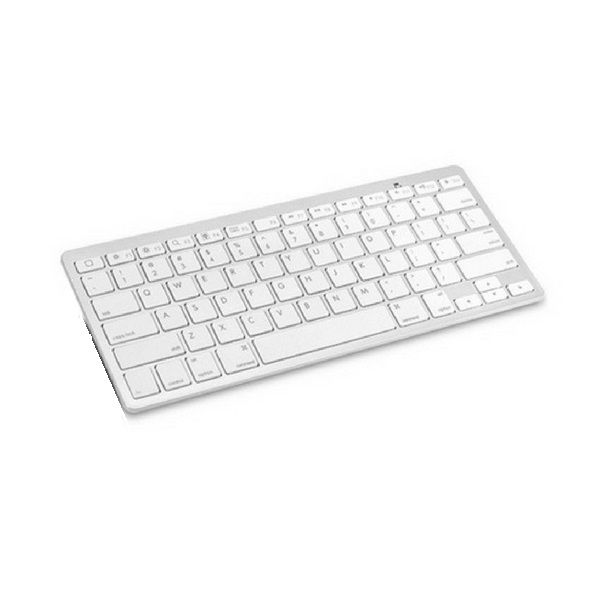 Ultra-slim Wireless 3.0 Bluetooth Keyboard For PCs, Apple Series &amp; Android Devices - White