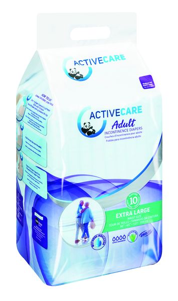 Active Care Adult Diapers Extra Large - 10s