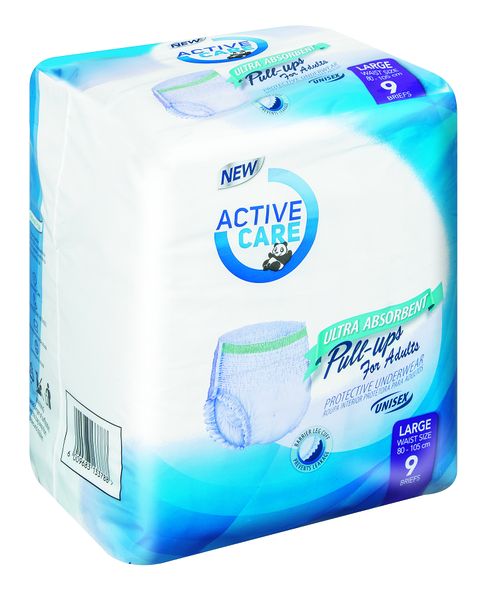 Active Care Adult Pull Ups Large - 9s