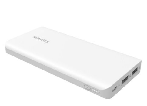 Romoss Domino 10000mAh Power Bank - White