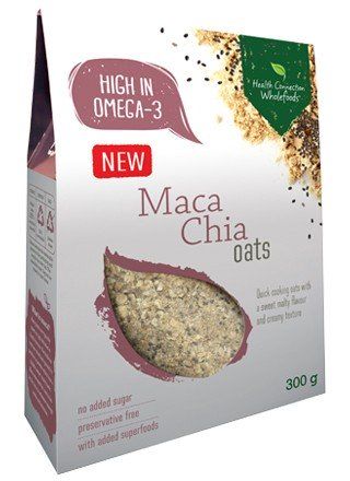 Health Connection Wholefoods Maca Chia Oats - 300g